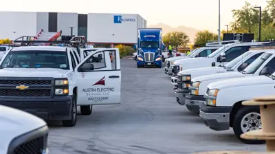 Company Trucks Photo