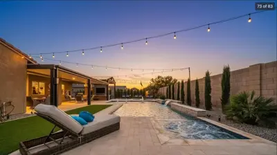 Russel Ranch at Sunset Photo