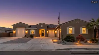 Russel Ranch at Sunset Photo